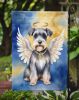 Schnauzer My Angel Garden Flag Mailbox Flag Decorative Yard Flag Banner Outside Patio Artwork Yard Flower Beds, Garden Size, Multicolor