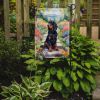 Gordon Setter Spring Path Garden Flag Mailbox Flag Decorative Yard Flag Banner Outside Patio Artwork Yard Flower Beds, Garden Size, Multicolor