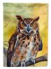Eastern Screech Owl Garden Flag Mailbox Flag Decorative Yard Flag Banner Outside Patio Artwork Yard Flower Beds, Garden Size, Multicolor