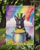 German Shepherd St Patrick's Day Garden Flag Mailbox Flag Decorative Yard Flag Banner Outside Patio Artwork Yard Flower Beds, Garden Size, Multicolor