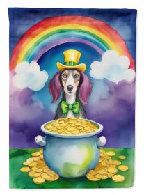 Saluki St Patrick's Day Garden Flag Mailbox Flag Decorative Yard Flag Banner Outside Patio Artwork Yard Flower Beds, Garden Size, Multicolor (Default: Default)