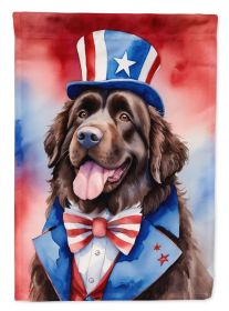 Newfoundland Patriotic American Garden Flag Mailbox Flag Decorative Yard Flag Banner Outside Patio Artwork Yard Flower Beds, Garden Size, Multicolor (Default: Default)