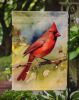 Cardinal Garden Flag Mailbox Flag Decorative Yard Flag Banner Outside Patio Artwork Yard Flower Beds, Garden Size, Multicolor