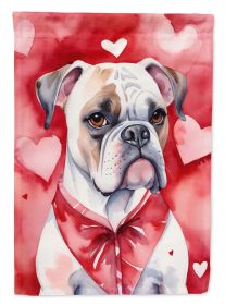 Boxer My Valentine Garden Flag Mailbox Flag Decorative Yard Flag Banner Outside Patio Artwork Yard Flower Beds, Garden Size, Multicolor (Default: Default)