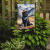 Newfoundland Cowboy Welcome Garden Flag Mailbox Flag Decorative Yard Flag Banner Outside Patio Artwork Yard Flower Beds, Garden Size, Multicolor
