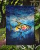 Yellowfin Tuna Garden Flag Mailbox Flag Decorative Yard Flag Banner Outside Patio Artwork Yard Flower Beds, Garden Size, Multicolor