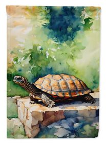 Turtles Tortoises Garden Flag Mailbox Flag Decorative Yard Flag Banner Outside Patio Artwork Yard Flower Beds, Garden Size, Multicolor (Default: Default)