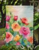 Roses in Watercolor Garden Flag Mailbox Flag Decorative Yard Flag Banner Outside Patio Artwork Yard Flower Beds, Garden Size, Multicolor