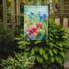 Alaska Forget-me-nots in Watercolor Garden Flag Mailbox Flag Decorative Yard Flag Banner Outside Patio Artwork Yard Flower Beds, Garden Size