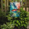 Salmon Garden Flag Mailbox Flag Decorative Yard Flag Banner Outside Patio Artwork Yard Flower Beds, Garden Size, Multicolor