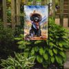 Black Poodle Cowboy Welcome Garden Flag Mailbox Flag Decorative Yard Flag Banner Outside Patio Artwork Yard Flower Beds, Garden Size, Multicolor