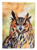 Eurasian Eagle Owl Garden Flag Mailbox Flag Decorative Yard Flag Banner Outside Patio Artwork Yard Flower Beds, Garden Size, Multicolor