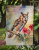 Long-Eared Owl Garden Flag Mailbox Flag Decorative Yard Flag Banner Outside Patio Artwork Yard Flower Beds, Garden Size, Multicolor