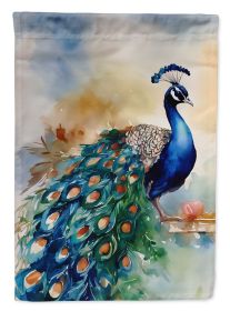 Peacock Garden Flag Mailbox Flag Decorative Yard Flag Banner Outside Patio Artwork Yard Flower Beds, Garden Size, Multicolor (Default: Default)