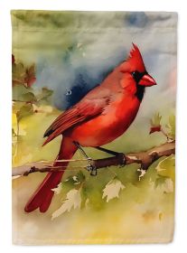 Cardinal Garden Flag Mailbox Flag Decorative Yard Flag Banner Outside Patio Artwork Yard Flower Beds, Garden Size, Multicolor (Default: Default)