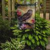 Burrowing Owl Garden Flag Mailbox Flag Decorative Yard Flag Banner Outside Patio Artwork Yard Flower Beds, Garden Size, Multicolor