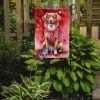 My Valentine Garden Flag Mailbox Flag Decorative Yard Flag Banner Outside Patio Artwork Yard Flower Beds