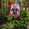 Doberman Pinscher Patriotic American Garden Flag Mailbox Flag Decorative Yard Flag Banner Outside Patio Artwork Yard Flower Beds, Garden Size