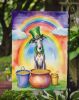 Greyhound St Patrick's Day Garden Flag Mailbox Flag Decorative Yard Flag Banner Outside Patio Artwork Yard Flower Beds, Garden Size, Multicolor