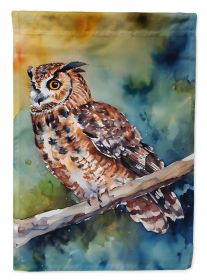 Tawny Owl Garden Flag Mailbox Flag Decorative Yard Flag Banner Outside Patio Artwork Yard Flower Beds, Garden Size, Multicolor (Default: Default)