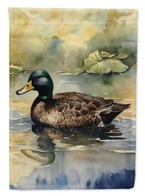 American Black Duck Garden Flag Mailbox Flag Decorative Yard Flag Banner Outside Patio Artwork Yard Flower Beds, Garden Size, Multicolor (Default: Default)