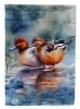 Redhead Duck Garden Flag Mailbox Flag Decorative Yard Flag Banner Outside Patio Artwork Yard Flower Beds, Garden Size, Multicolor