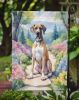 Great Dane Spring Path Garden Flag Mailbox Flag Decorative Yard Flag Banner Outside Patio Artwork Yard Flower Beds, Garden Size, Multicolor