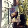 American Bison House Flag Large Porch Sleeve Pole Decorative Outside Yard Banner Artwork Wall Hanging, Polyester, House Size, Multicolor