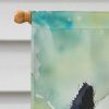 Panda House Flag Large Porch Sleeve Pole Decorative Outside Yard Banner Artwork Wall Hanging, Polyester, House Size, Multicolor
