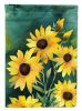 Kentucky Goldenrod in Watercolor House Flag Large Porch Sleeve Pole Decorative Outside Yard Banner Artwork Wall Hanging, Polyester, House Size