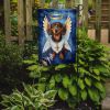 Dachshund My Angel Garden Flag Mailbox Flag Decorative Yard Flag Banner Outside Patio Artwork Yard Flower Beds, Garden Size, Multicolor