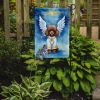 Chocolate Poodle My Angel Garden Flag Mailbox Flag Decorative Yard Flag Banner Outside Patio Artwork Yard Flower Beds, Garden Size, Multicolor