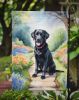 Labrador Retriever Spring Path Garden Flag Mailbox Flag Decorative Yard Flag Banner Outside Patio Artwork Yard Flower Beds, Garden Size, Multicolor
