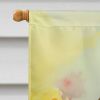 Goldfinch House Flag Large Porch Sleeve Pole Decorative Outside Yard Banner Artwork Wall Hanging, Polyester, House Size, Multicolor