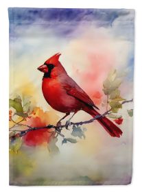 Cardinal House Flag Large Porch Sleeve Pole Decorative Outside Yard Banner Artwork Wall Hanging, Polyester, House Size, Multicolor (Default: Default)