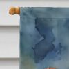 Redhead Duck House Flag Large Porch Sleeve Pole Decorative Outside Yard Banner Artwork Wall Hanging, Polyester, House Size, Multicolor