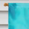 Hippie Animal Sheep House Flag Large Porch Sleeve Pole Decorative Outside Yard Banner Artwork Wall Hanging, Polyester, House Size, Multicolor