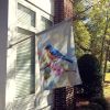 Bluebird House Flag Large Porch Sleeve Pole Decorative Outside Yard Banner Artwork Wall Hanging, Polyester, House Size, Multicolor