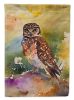 Burrowing Owl House Flag Large Porch Sleeve Pole Decorative Outside Yard Banner Artwork Wall Hanging, Polyester, House Size, Multicolor