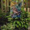 Tawny Owl Garden Flag Mailbox Flag Decorative Yard Flag Banner Outside Patio Artwork Yard Flower Beds, Garden Size, Multicolor