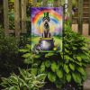 Irish Wolfhound St Patrick's Day Garden Flag Mailbox Flag Decorative Yard Flag Banner Outside Patio Artwork Yard Flower Beds, Garden Size, Multicolor