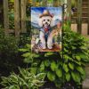Poodle Cowboy Welcome Garden Flag Mailbox Flag Decorative Yard Flag Banner Outside Patio Artwork Yard Flower Beds, Garden Size, Multicolor