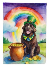 Newfoundland St Patrick's Day Garden Flag Mailbox Flag Decorative Yard Flag Banner Outside Patio Artwork Yard Flower Beds, Garden Size, Multicolor (Default: Default)
