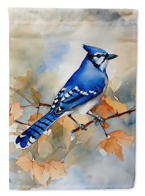 Blue Jay Garden Flag Mailbox Flag Decorative Yard Flag Banner Outside Patio Artwork Yard Flower Beds, Garden Size, Multicolor (Default: Default)