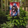 Newfoundland Patriotic American Garden Flag Mailbox Flag Decorative Yard Flag Banner Outside Patio Artwork Yard Flower Beds, Garden Size, Multicolor