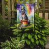 Great Dane St Patrick's Day Garden Flag Mailbox Flag Decorative Yard Flag Banner Outside Patio Artwork Yard Flower Beds, Garden Size, Multicolor