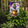 Pug St Patrick's Day Garden Flag Mailbox Flag Decorative Yard Flag Banner Outside Patio Artwork Yard Flower Beds, Garden Size, Multicolor