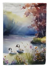 Bufflehead Garden Flag Mailbox Flag Decorative Yard Flag Banner Outside Patio Artwork Yard Flower Beds, Garden Size, Multicolor (Default: Default)