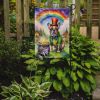 French Bulldog St Patrick's Day Garden Flag Mailbox Flag Decorative Yard Flag Banner Outside Patio Artwork Yard Flower Beds, Garden Size, Multicolor