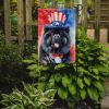 Chow Chow Patriotic American Garden Flag Mailbox Flag Decorative Yard Flag Banner Outside Patio Artwork Yard Flower Beds, Garden Size, Multicolor